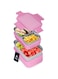Syzygy Bento Lunch Box for Kids &amp; Adults &ndash; 1300ml Eco-Friendly Stainless Steel Lunch Box with 20cm Spoon &amp; Fork, Leakproof Food Container, Ideal for Work, School, Travel, and Meal Prep (Pink)