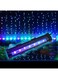 TERRIFI 1 Watt Aquarium Fish Tank Air Stone with Automatic Color Changing LED Light for Small Fish Tank Air Pump
