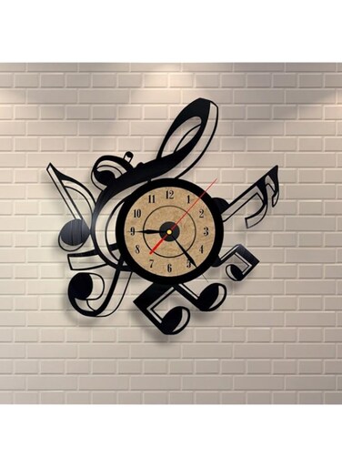 BPA&reg; clock Music Modern Decorative Acrylic Wall Clock (30X30)