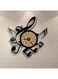 BPA&reg; clock Music Modern Decorative Acrylic Wall Clock (30X30)