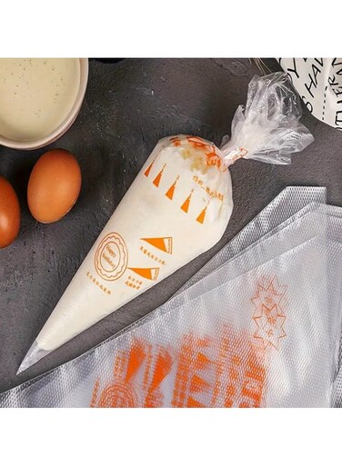 Thickened Disposable Piping Bags, Cake Cream Pastry Bag, Dessert Biscuit Piping Bag, Household Baking Tool, Cake Decorating Tools 29cm*18cm