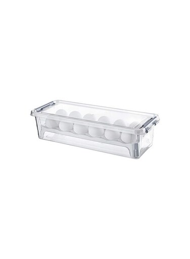 Life 12 Egg Storage Box, For Fridge Capacity For 12 Eggs