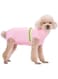 Small Dog Jacket, Warm Dog Sweater with D-Ring,Cold Weather Coat for Puppy Small Dogs (Pink, S)