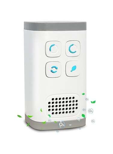 Mini Ozone Ionic Air Purifier 2 in 1, Plug-in, Ionizer Air Purifier, Ozone Machine Odor Removal, Apartment Must Haves, Negative Ion Generator, Portable Air Purifier for Room (European Regulations)