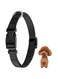 Reflective Dog Collar and Leash Set, Adjustable with Quick Release Buckle, Double Handle Training Lead, Black (Large)