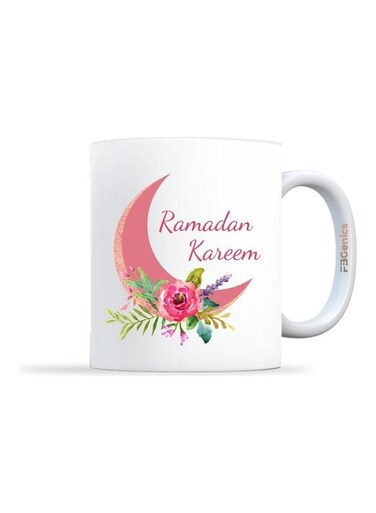 Cute Ramadan Kareem Coffee Mug White