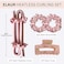 Elaur Satin Heatless Curling Set-Hair Rollers for Heatless Curls   Overnight Heatless Hair Curlers to Sleep in   Curling Rod Headband for Short &amp; Long Hair   Hair Wrap Curler