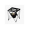 Lifestyle Foldable Camping Table with Cup Holders &amp; Storage Basket