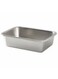 container rectangular stainless steel 1.0 l