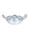 Aluminium Kadai With Lid Silver