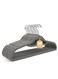 20 Pcs Premium Velvet Hangers,Non-Slip Suit Hangers, Non Marking Anti Slip Flocking Hanger,Clothes Bonus Accessory Tie Bar for Suits, Pants, Dresses
