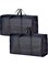 Ybaier 2 Pack Large Moving Bags, Moving Boxes with Strong Zippers &amp; Carrying Handles, Storage Bags Storage Totes for Clothes, Oversized Storage Bag Organizer for Moving, Traveling, 100L (2)