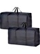 Ybaier 2 Pack Large Moving Bags, Moving Boxes with Strong Zippers &amp; Carrying Handles, Storage Bags Storage Totes for Clothes, Oversized Storage Bag Organizer for Moving, Traveling, 100L (2)