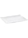 Harmony17.5" Rectangular Plate With Horizontal Stripes 44 * 32.1 * 3.7cm White