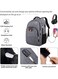 Della Gao Laptop Backpack, Extra Large Anti-Theft Business Travel Laptop Backpack Bag with USB Charging Port, Water Resistant College School Computer Rucksack Bag for Men/Women for 17 Inch Laptop and Notebook Grey
