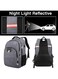 Della Gao Laptop Backpack, Extra Large Anti-Theft Business Travel Laptop Backpack Bag with USB Charging Port, Water Resistant College School Computer Rucksack Bag for Men/Women for 17 Inch Laptop and Notebook Grey