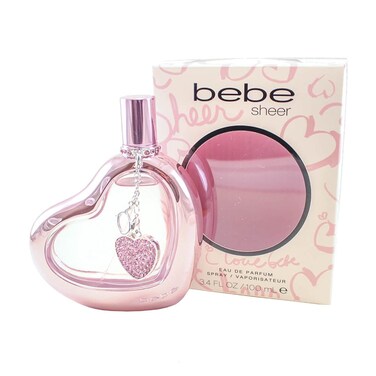 bebeSheer Eau De Parfum Spray for Women, 3.4 Ounce