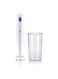 Braun MultiQuick 1 Hand Blender 450 Watts, 1 Speed, Light-Weight, BPA Free, Dishwasher Safe, Plastic - MQ 10.001P