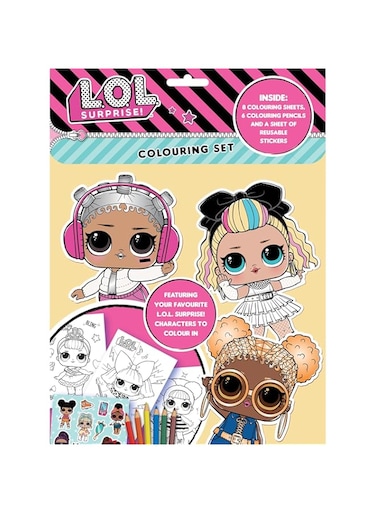 Lol Surprise Colouring Set