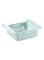Retractable Fridge Organizer Pull Out Drawer Refrigerator Clip On Under Shelf Basket For Kitchen Storage Fits Mint Green 20*8*16cm