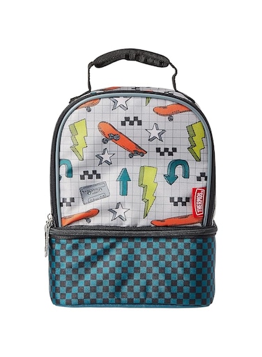 Thermos Dual Lunch Kit for School Kids/Adults With LDPE Liner - Skater  100% Pvc Free With Peva Linings Two Separate Compartments For Storage  Closed Cell Foam Insulation - 3 Years+