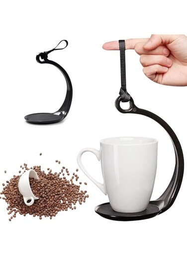 Mugs Holder Gifts for Women, Tea Cup Holder, Valentines Birthday Pamper Gifts for Her, Spill Not Cup Carrier, Anti-Spill Coffee Mug Cup Holder, Presents for Women