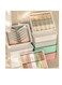 Plastic Underwear Organizer, Stackable Underwear Storage Box with Dustproof Lid for Closet Wardrobe, 3PCS Socks Pants Bra Dispenser for Bedroom Cabinet, Drawer Dividers for Scarves Ties Cables