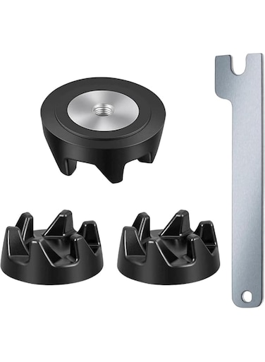 Azonee Blender Coupler for KitchenAid 9704230, 3 Pack Blender Coupler Blender Coupling Replacement Parts with 1 Wrench Compatible with KitchenAid WP9704230VP WP9704230 KSB52, KSB5, 5KSB52 and 5KSB5