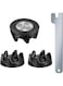 Azonee Blender Coupler for KitchenAid 9704230, 3 Pack Blender Coupler Blender Coupling Replacement Parts with 1 Wrench Compatible with KitchenAid WP9704230VP WP9704230 KSB52, KSB5, 5KSB52 and 5KSB5