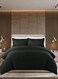 4 Pieces Single Size Duvet Cover Set with Fitted sheet and Pillowcases