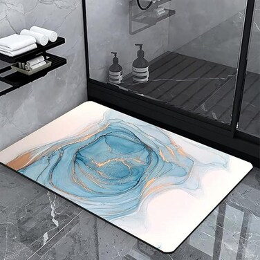 Najam Bathroom Mat, Extra Soft and Absorbent Microfiber Bath Rugs, Non-Slip Plush Shaggy Bath Carpet, Machine Wash Dry, Bath Mats for Bathroom Floor, Tub and Shower&hellip;&hellip;&hellip;