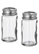 Variera Citronhaj Salt and Pepper shakers, Clear Glass/Stainless Steel, 8 cm (3 &frac14; ")