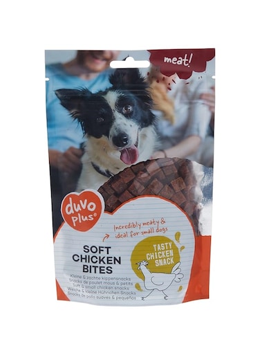 DUVO Meat Soft Chicken Bites (200g, Multicolor)