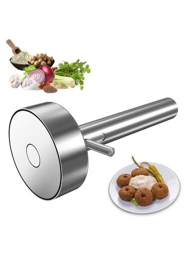 Scoop With Hole - Stainless Steel Professional Maker   Stainless-Steel Tool Food Safe And Non-Sticky Baller Mold