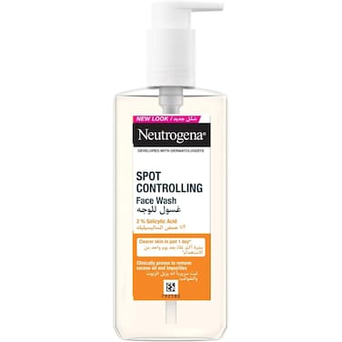 Neutrogena Spot Controlling Facial Wash with Salicylic Acid, 200ml