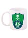 Print Printed Ceramic Mug White/Green/Blue