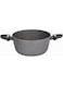 Tognana Mythos Marble Saucepan 2 Handle With Lid, 24 cm Diameter