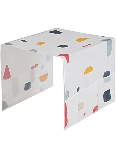 SOLDOUT&trade; Refrigerator Dust Cloth PEVA Dust Cover Refrigerator Cover Cloth Tableware Storage Geometry Floral Household Products (130 x 54 CM)