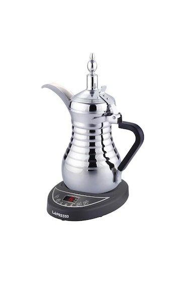 Dallah Arabic Coffee &amp; Tea Maker 750ml Stainless Steel with Keep Warm &amp; Auto Kettle
