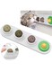 Benting Catnip Toys Balls 4 Pcs, Extra Cat Energy Ball, Edible Kitten Silvervine Toys for Cats Lick, Healthy Kitty Teeth Cleaning Dental Chew Toys, Cat Wall Treats (White)