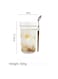 Glass With Lid And Spoon Sealed Portable Ice Cream Cup