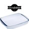 Ocuisine 3.6L Rectangle Roaster - French-Made Borosilicate Glass, Oven Safe, Even Heat Distribution