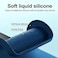 Case for Samsung Galaxy A56 5G, Liquid Gel Rubber Bumper Case with Soft Microfiber Lining Cushion Slim Shockproof Protective with Camera Protection Cover for Samsung Galaxy A56 2025 (Blue)