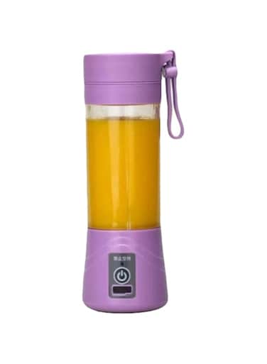 Dubai Gallery Electric Usb Fruit Juicer 200W 380 Ml Sfg-258 Purple
