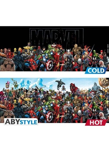 MARVEL - Mug Heat Change - 460 ml - Marvel Heroes