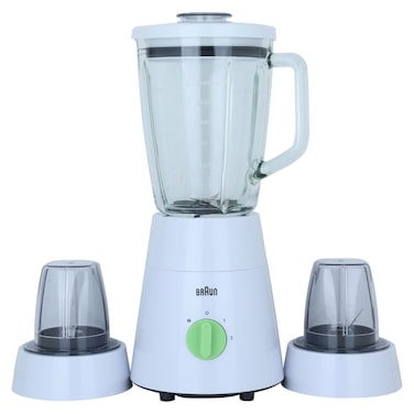 Braun Blender White 500 Watt 1.75 L Glass Jar