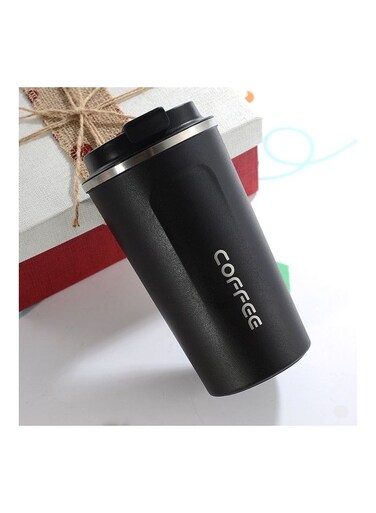 Stainless Steel Coffee Mug Black