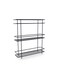 Home Essentials 3-Tier Spice Rack 33x8x28cm - Black