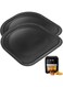 2 PCS Premium Air Fryer Drip Tray Replacement Parts for PowerXL Vortex 6QT 10QT Air Fryer Pro Plus, Nonstick, Dishwasher Safe, Black