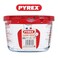 Pyrex Measuring Jug 1L with Red Lid - Durable &amp; Versatile Kitchen Tool